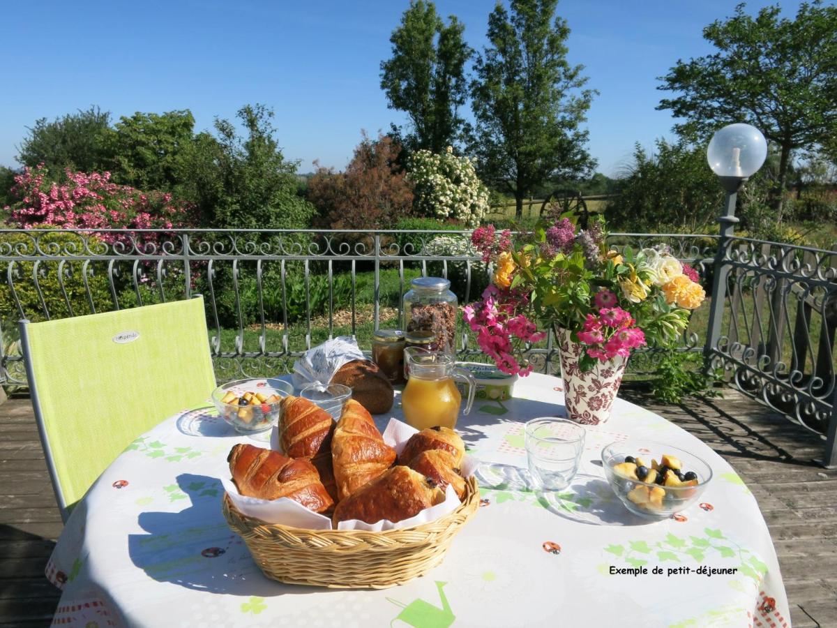 Les Bienfaits D'Harmonium Bed & Breakfast La Chapelle-Gaudin Exterior photo